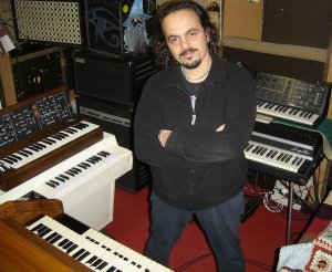 Alfio Costa with his rig, including M400