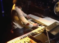 Dave Greenslade goes for the track selector on The Old Grey whistle Test'